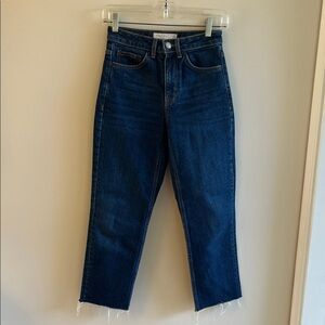 Top Shop Dark Blue Ankle Jeans Petite